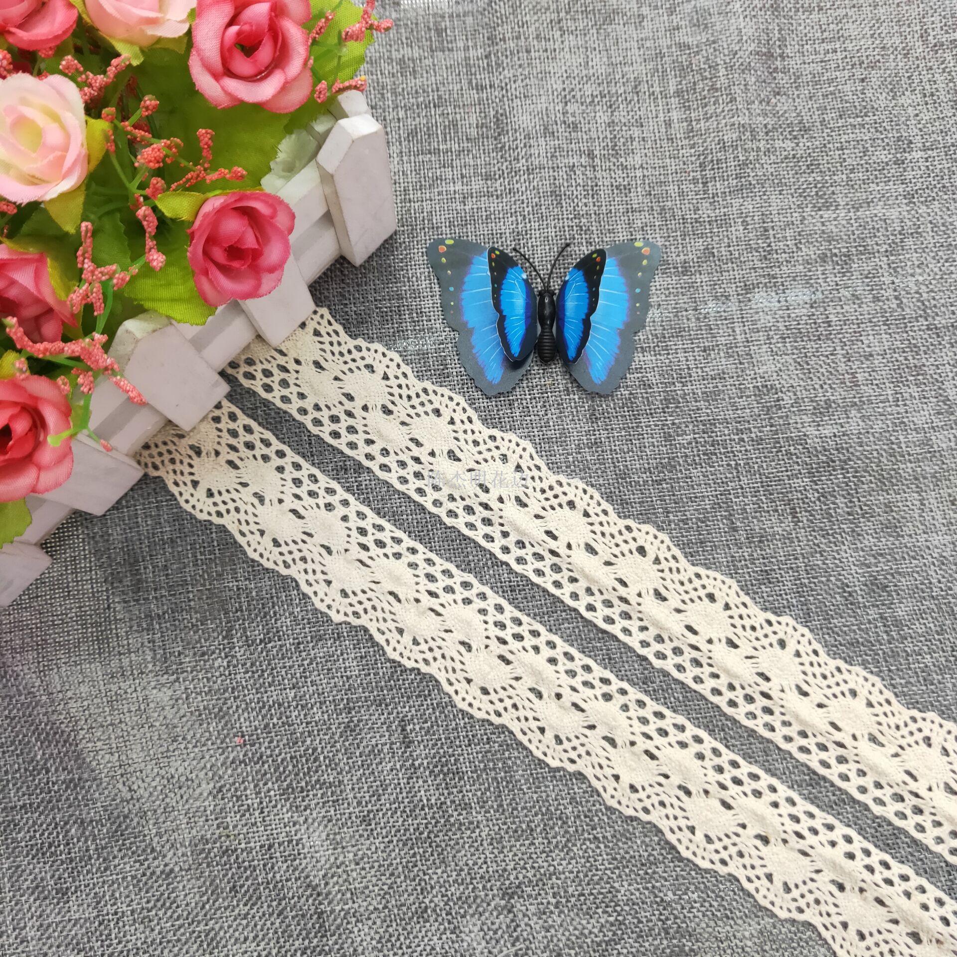 爆款棉线花边 服装/抱枕/zakka手作辅料细节图