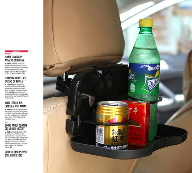 Travel dining tray多功能车载折叠置物架汽车