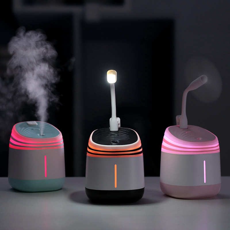 New multi-functional mini USB optical humidifier Air conditioning room bedroom car anti-drying air purifier Specification drawing