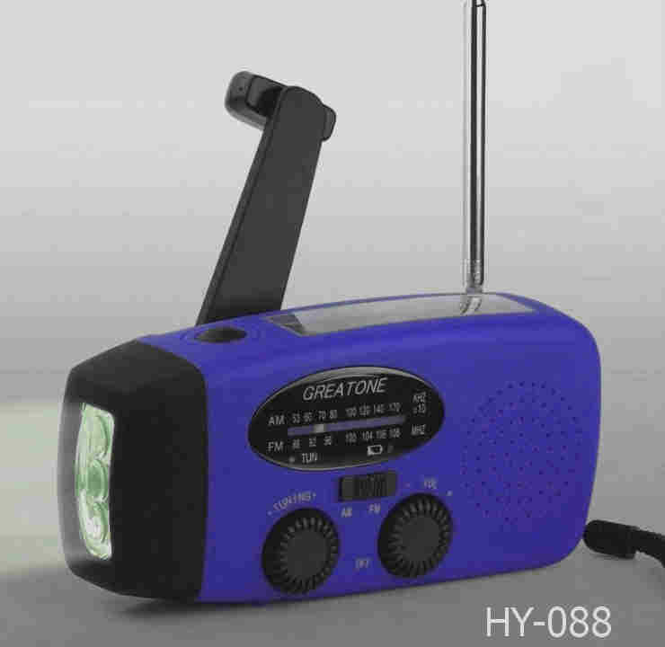 Manufacturers direct 2014 new high quality hand radio solar flashlight radio special wholesale