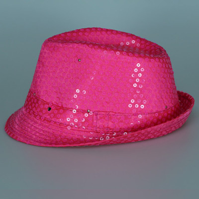 荧光色发光爵士帽产品图