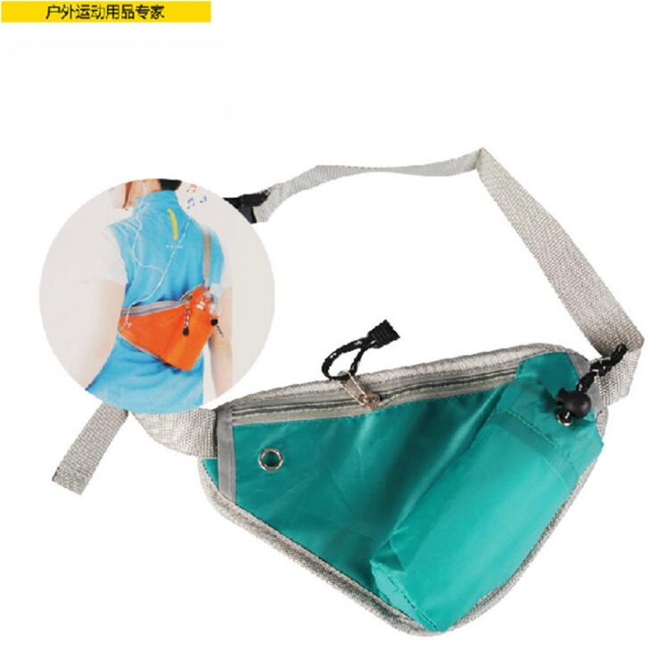 Mountaineering waist pack Sports outdoor bag accessories bag Cycling water bottle triangle crossbody bag full figure