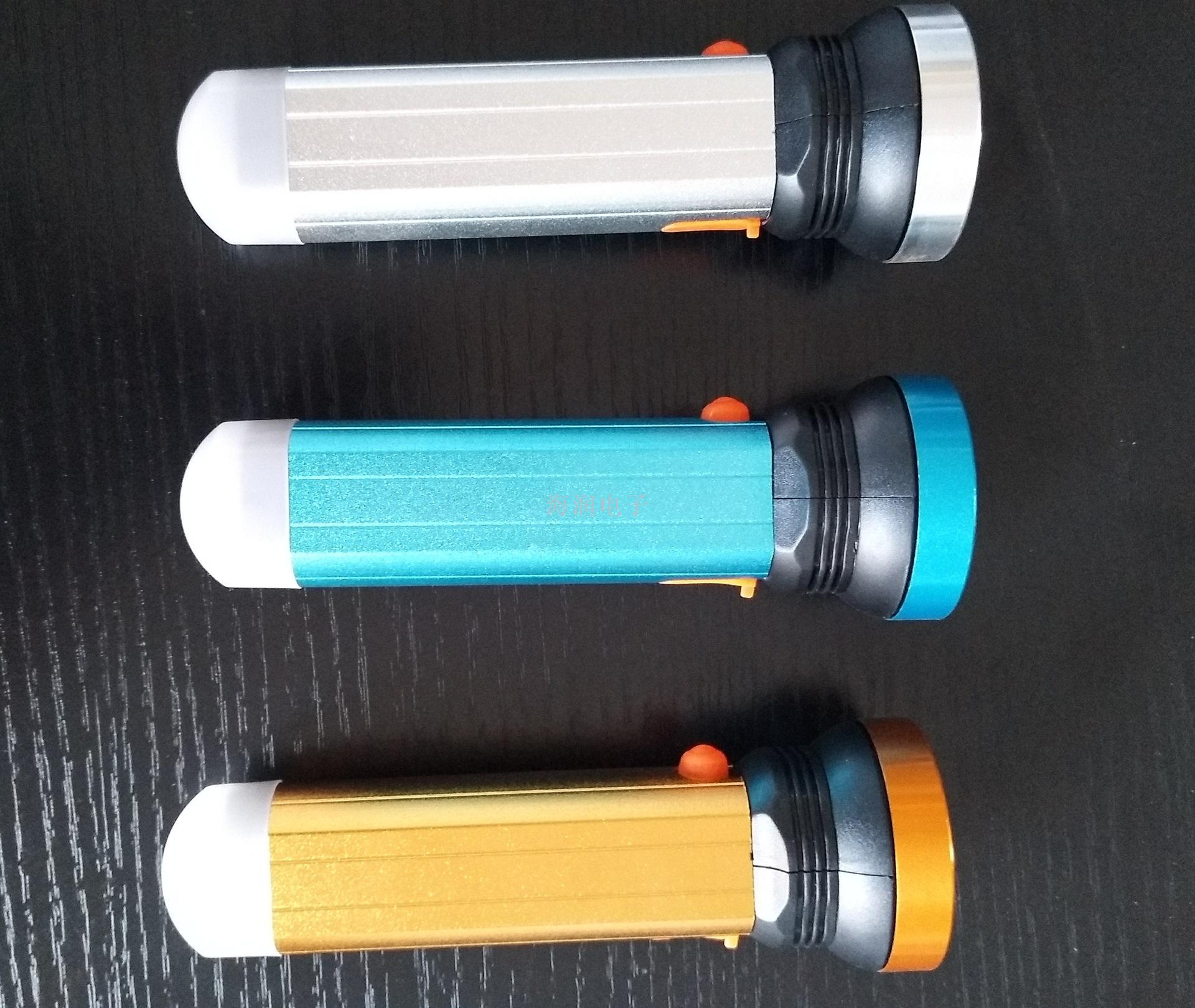 Lithium battery flashlight with aluminum strong light head and tail with lamp HQ899 Application Scenario