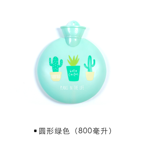 可爱注水热水袋暖宫 卡通学生暖手宝橡胶迷你防爆随身暖宝宝产品图