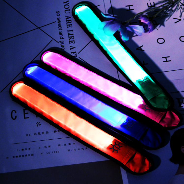 led发光手圈 LED拍拍发光手圈 夜光拍拍手圈细节图
