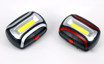 COB LED astigmatism, strong light, headlamp, headlamp, three-section AAA foreign trade gift headlamp