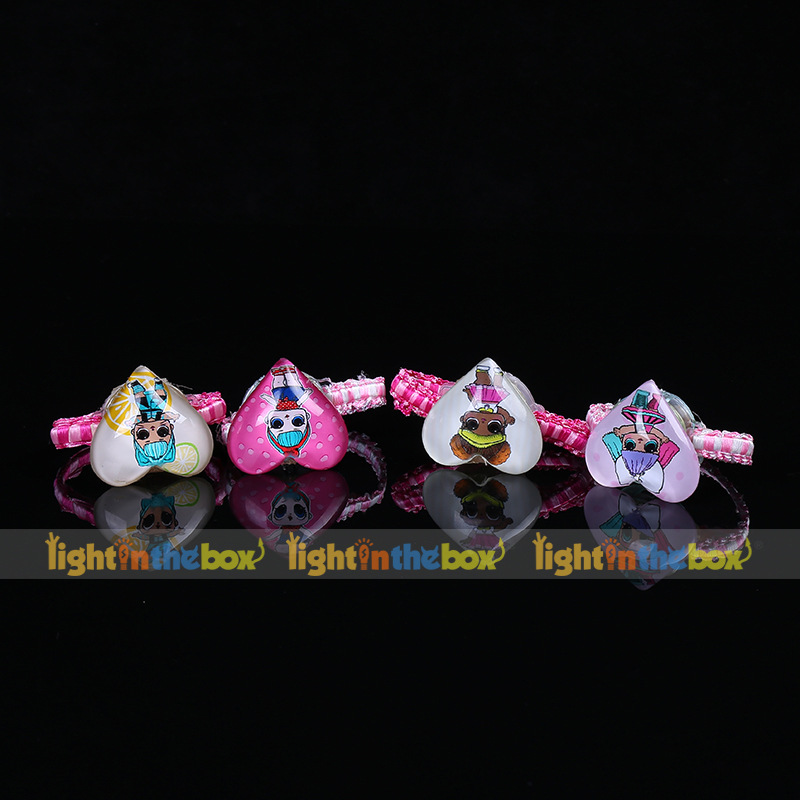 European and American selling LOL luminous glass bracelet lovely cartoon luminous bracelet accessories