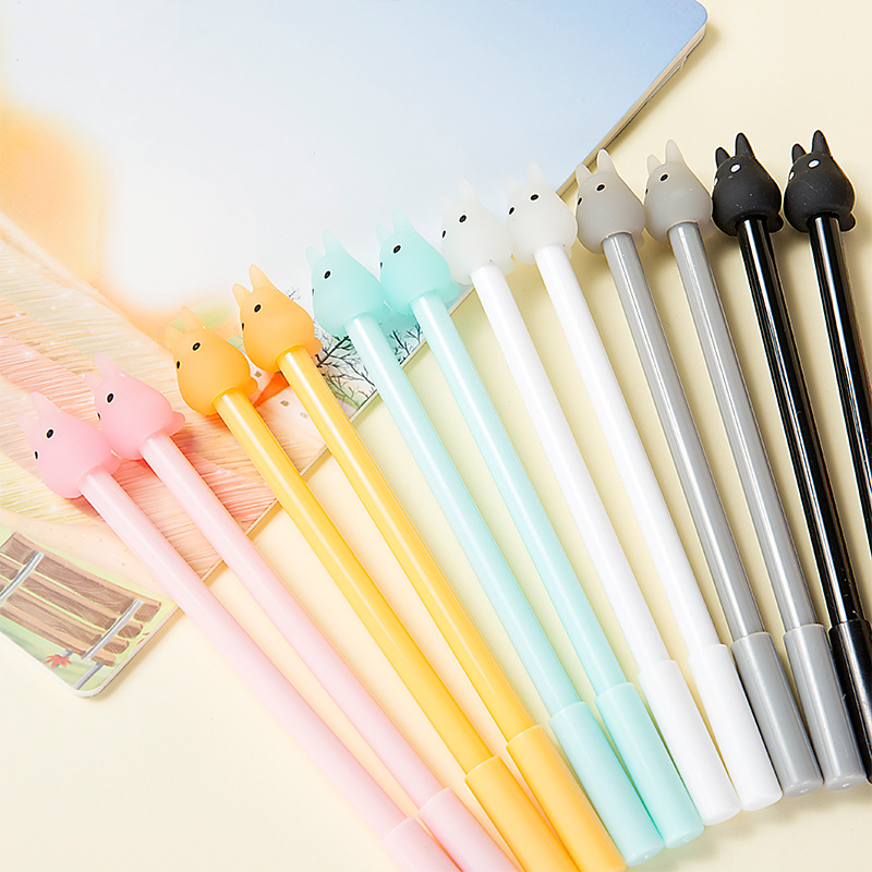 0642日韩国文具 创意兔子 学生中性笔水性笔创意水笔0.38m细节图