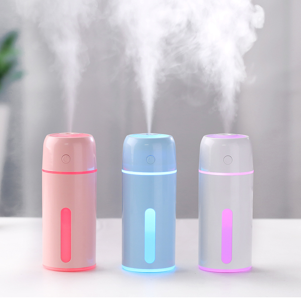 Usb humidifier Fog volume Office household seven color lamp desktop humidifier