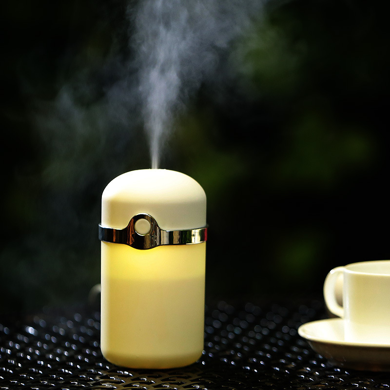 Cute Baby Humidifier Negative ion Mini Humidifier LED Night light Home scented USB humidifier details Picture