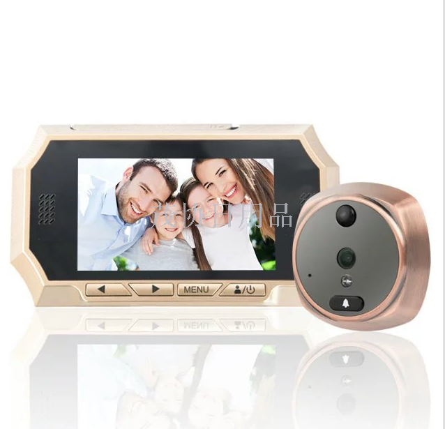 4.3-inch smart peephole video doorbell, electronic peephole human body sensing, camera and video integrated Application Scenario