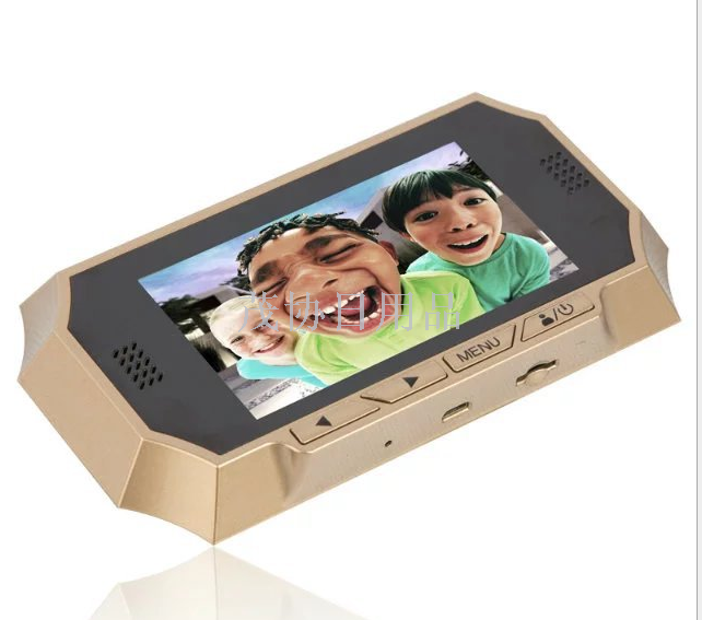4.3-inch smart peephole video doorbell, electronic peephole human body sensing, camera and video integrated details Picture