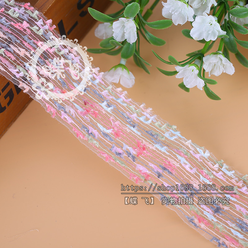 En stock nuevo estilo étnico coreano DIY ropa tocados bufandas bolsos textiles para el hogar correas decorativas accesorios al por mayor details Picture