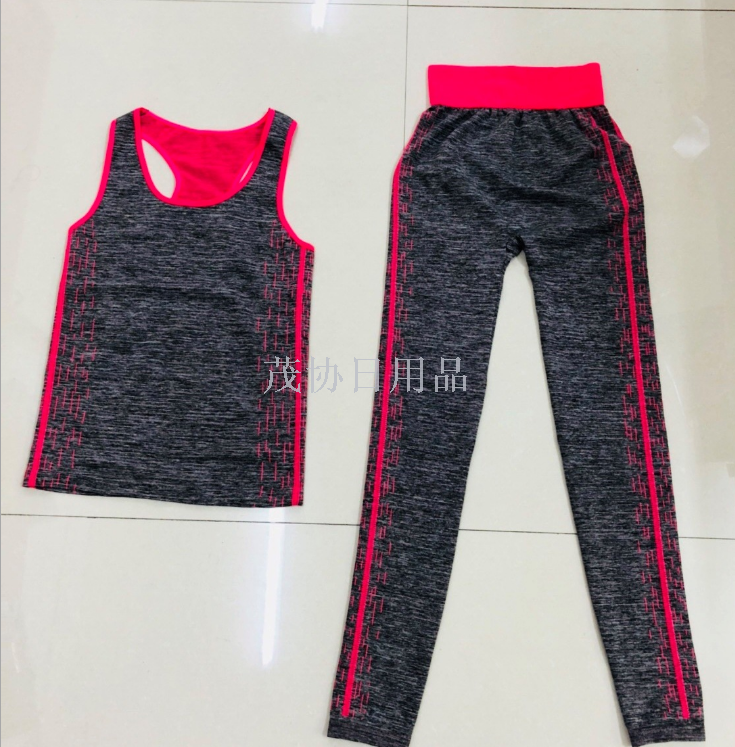 Copper fit fitness gymnastics cheerleading outfit yoga suit tracksuit 9s Application Scenario