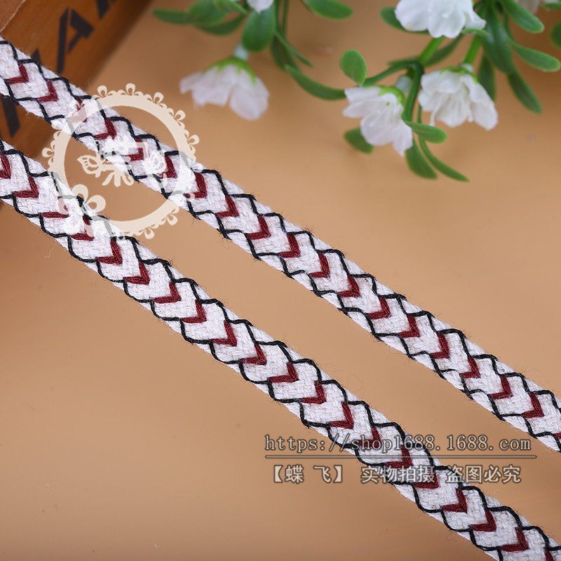 Venta directa de fábrica estilo étnico coreano ropa con gancho a mano cadena encaje ropa de bricolaje tocados correas accesorios decorativos Application Scenario