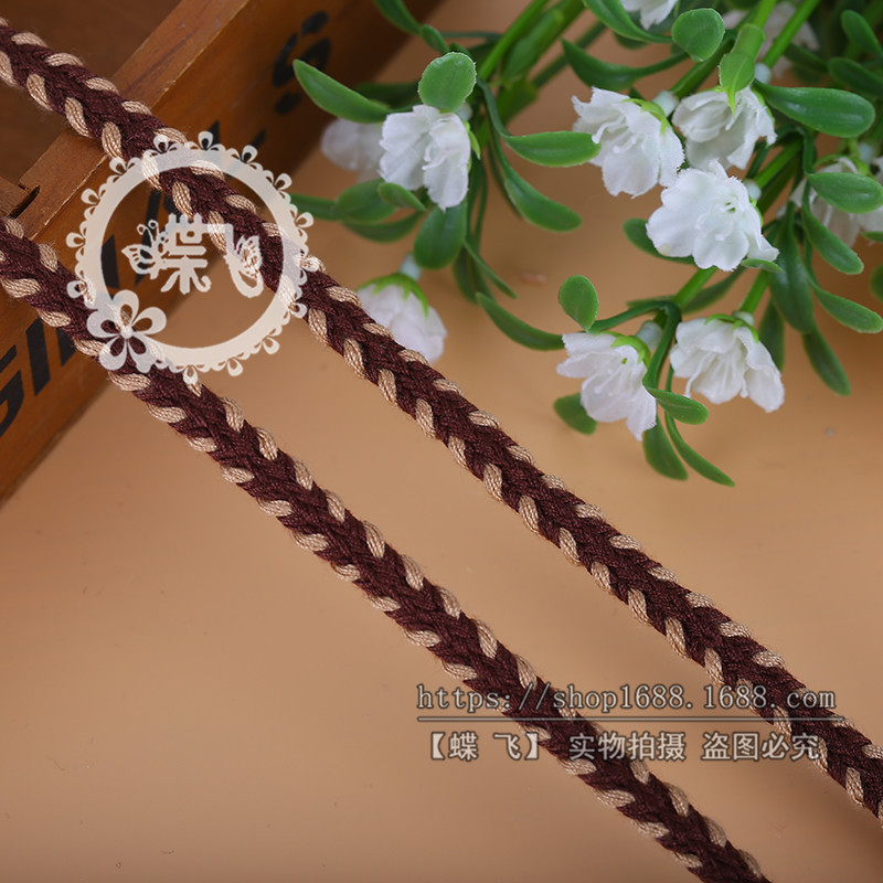 Venta directa de fábrica estilo étnico coreano ropa con gancho a mano cadena encaje ropa de bricolaje tocados correas accesorios decorativos details Picture