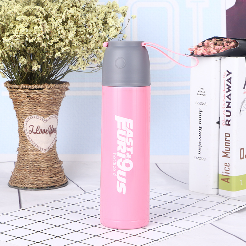 Fashionable, portable and sporty men's and women's insulated water cups, stainless steel anti-scald vacuum bird cups, outdoor customized water cups Application Scenario
