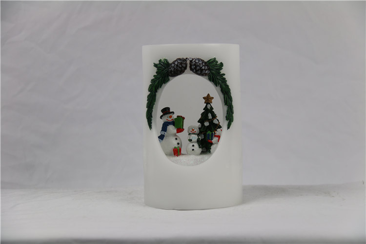 Christmas candle light snowman Christmas tree LED lighting decorations us hot style 510 Application Scenario
