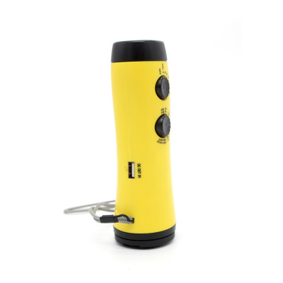 Outdoor emergency AM/FM radio emergency mobile phone charging alarm