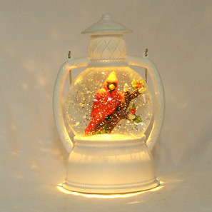 Lantern, Poinsettia bird, bird branches, bedside lamp, LED light decoration, Snow factory export 224