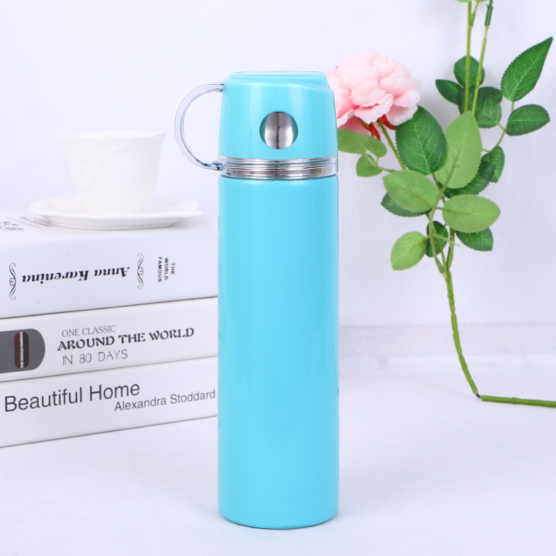 Transparent lid stainless steel insulated cups, children's water cups, creative business promotion gifts, customized cups, factory direct sales Application Scenario