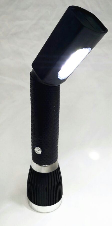 Brazilian plug 3W household rechargeable flashlight, multi-functional rechargeable flashlight, desk lamp and all-in-one lighting lamp
