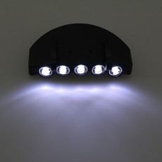 Flash cap light 5LED cap light Night fishing bike household multi-functional fishing cap light