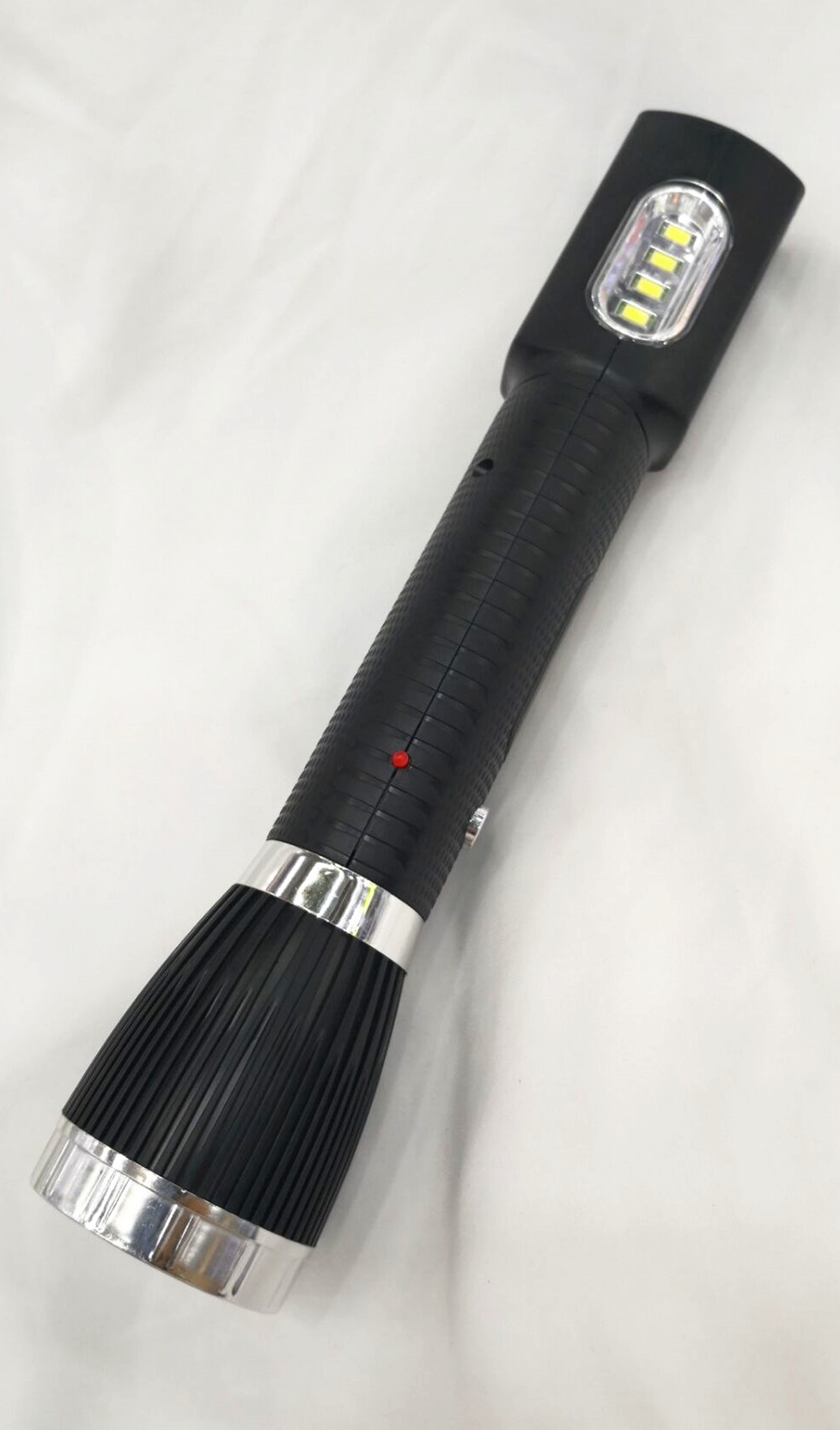 Brazilian plug 3W household rechargeable flashlight, multi-functional rechargeable flashlight, desk lamp and all-in-one lighting lamp Specification image