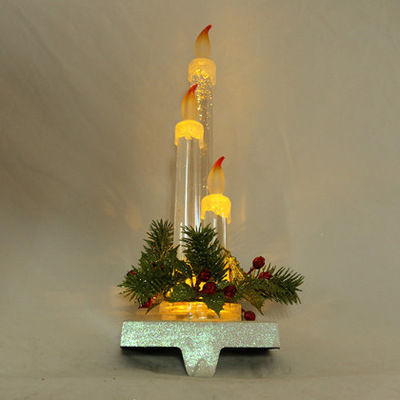 Three high and low white LED light ornaments with hooks, European and American style, 557