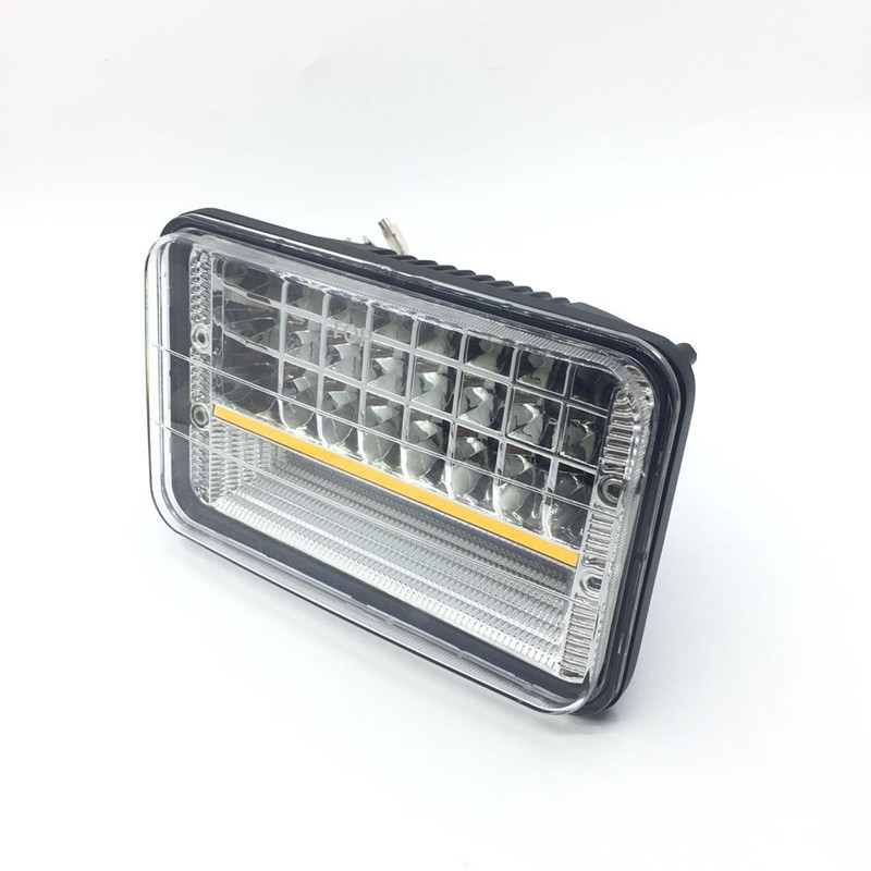 Truck LED headlights, ultra-bright 45W work lights, truck wide-field lighting, 24V white light and yellow light daytime running lights Application Scenario
