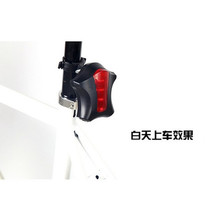 New sea star bicycle tail light Bicycle laser tail light Bicycle Warning 5LED warning light