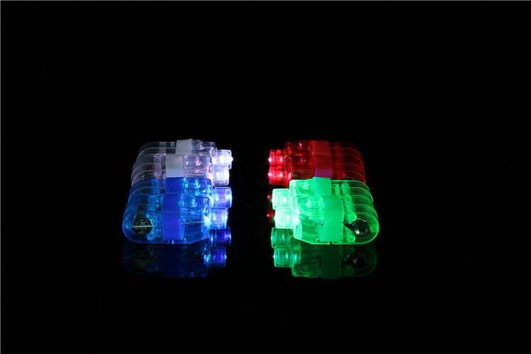 Flash toy LED flash finger lamp flash laser magic ring lamp