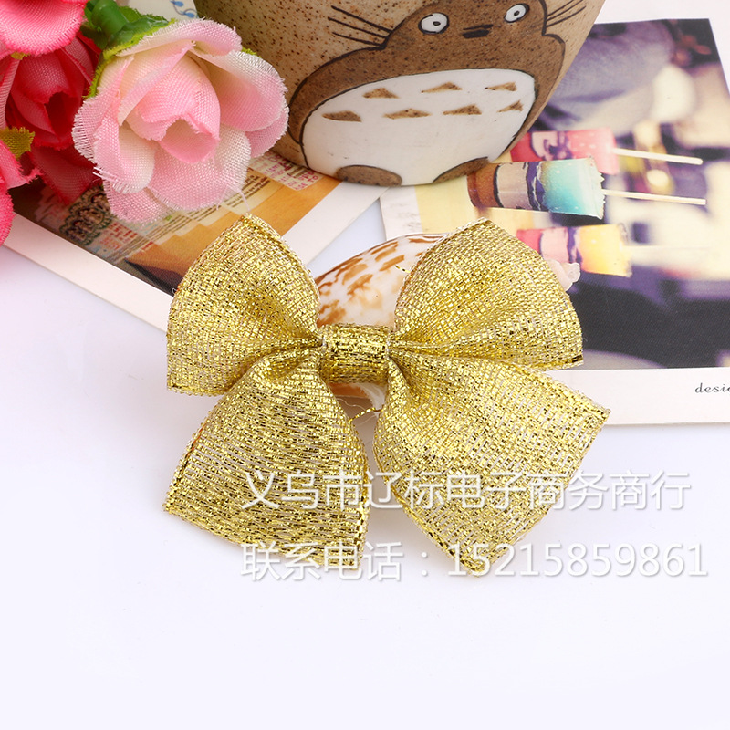 2017新款 韩版布艺蝴蝶结 手工diy服装辅料 饰品配件 厂家直销