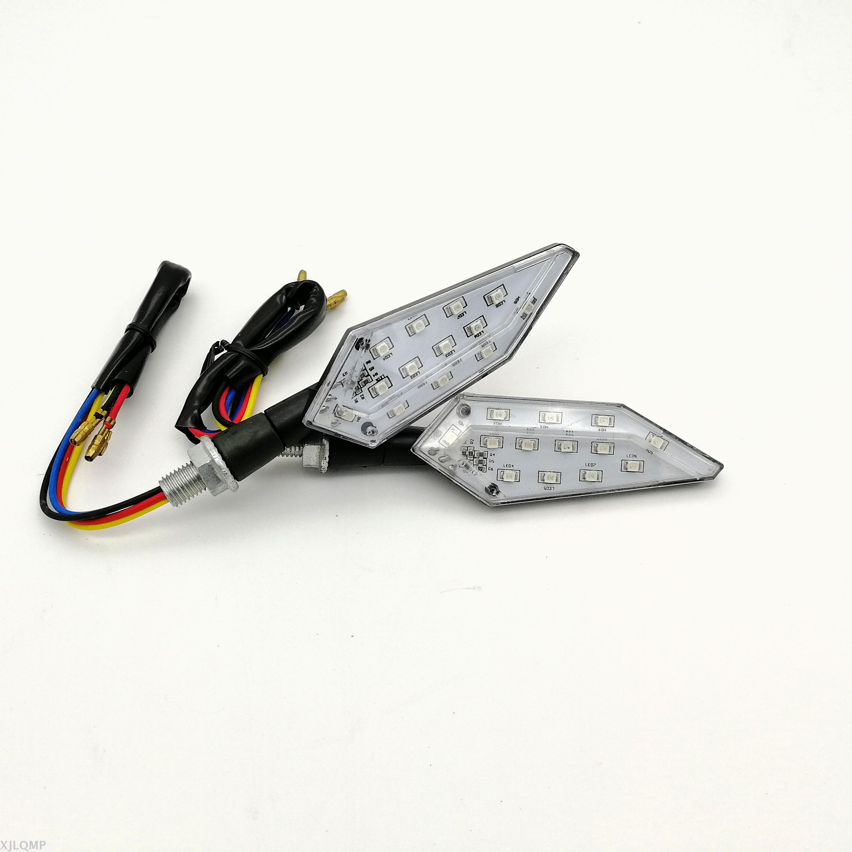 Motorcycle Turn Signal Led Lights Modified Non-Circular Motorcycle Turn Signal Application Scenario