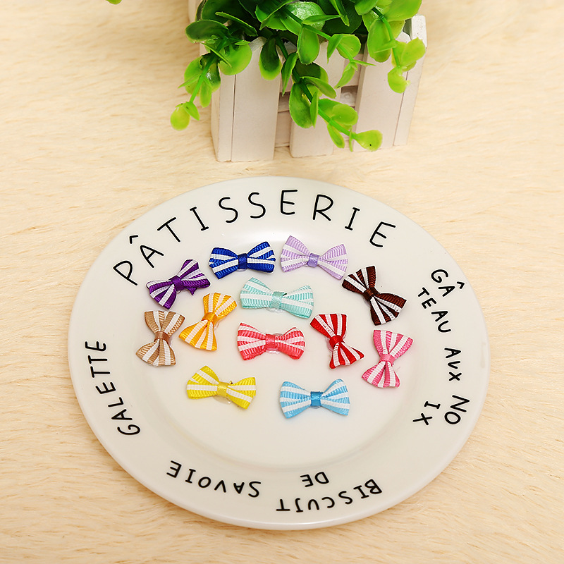 韩版男花童礼服黑色红色舞台合唱表演蝴蝶结领结领花礼服饰配件