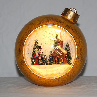 圣诞摆球发光摆件圣诞树雪花 厂家出口欧美爆款 亚马逊25细节图