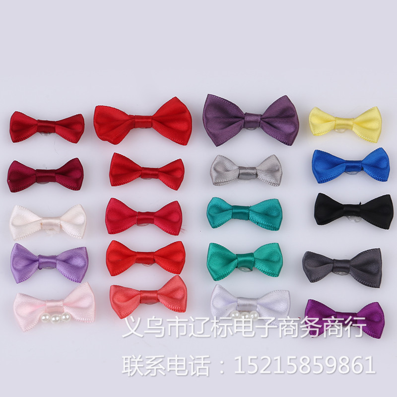 蝴蝶结红色同款头饰发饰配件礼服结婚饰品批发供应