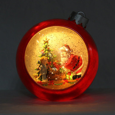 圣诞摆球发光摆件圣诞树雪花 厂家出口欧美爆款 亚马逊25