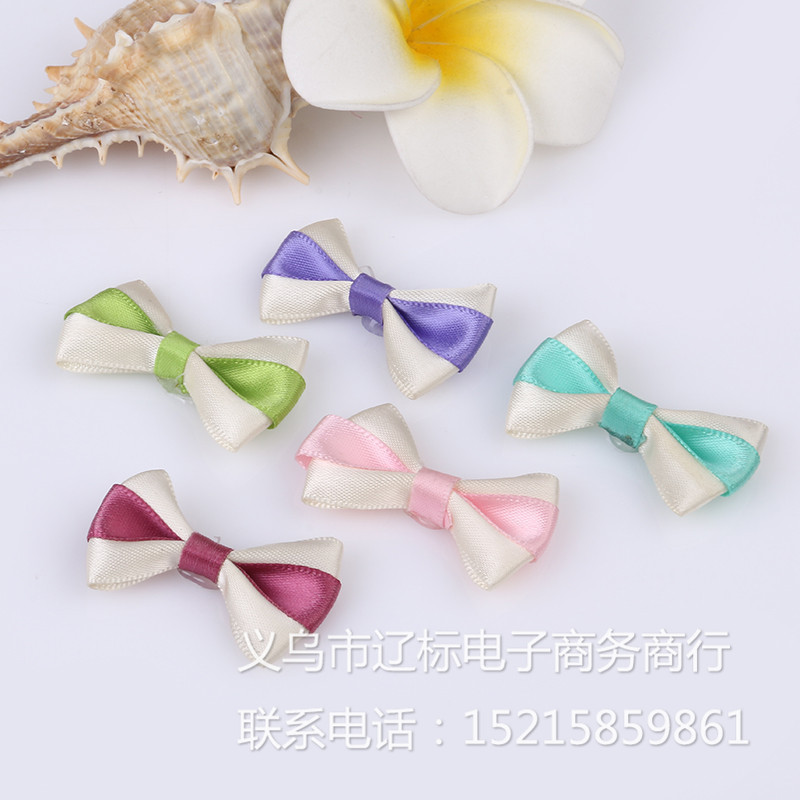 礼品包装盒蝴蝶结 义乌手工diy丝带蝴蝶结饰品配件厂家批发