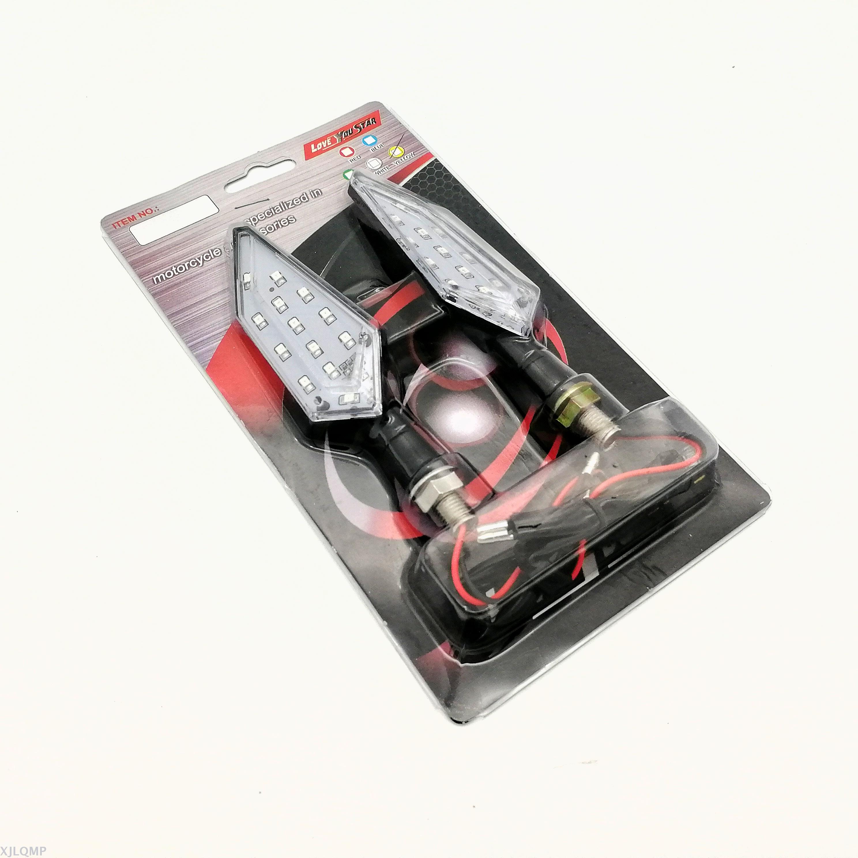 Motorcycle Turn Signal Led Lights Modified Non-Circular Motorcycle Turn Signal