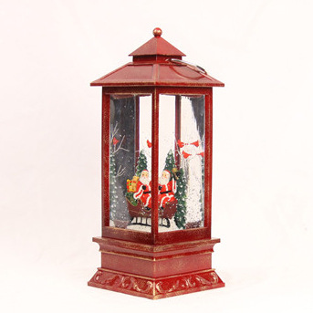 风灯圣诞老人座椅发光雪花摆件欧美爆款 亚马逊54细节图