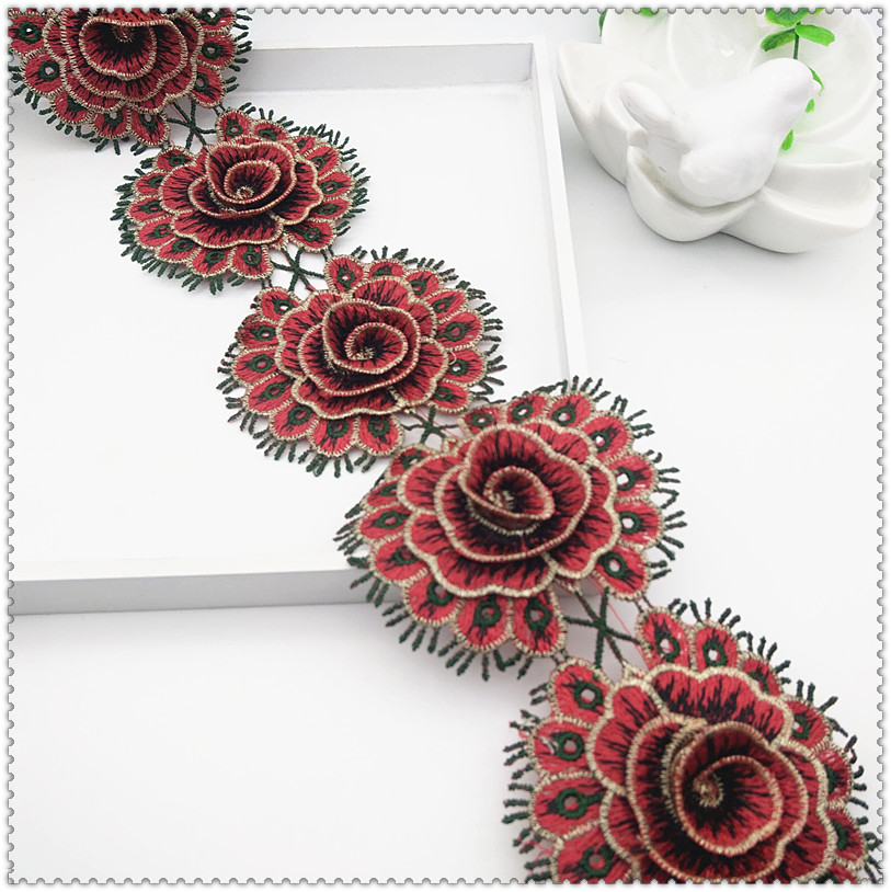 High-end multi-color water-soluble lace 888 Specification image