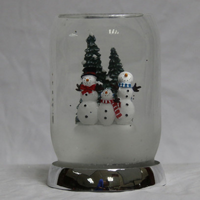 圣诞罐灯LED发光摆件雪人圣诞树烛台床头灯厂家出口欧美95细节图