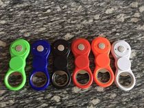 Multi-function LED gyro bottle opener Key chain light