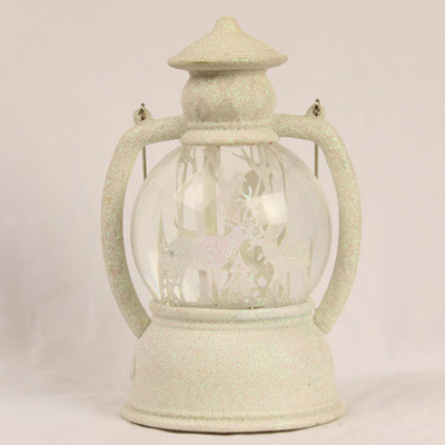 A pair of hollowed-out bedside lamps with Christmas reindeer and little elk, LED illuminated decorative items, snowflake manufacturer, 220 Specification drawing