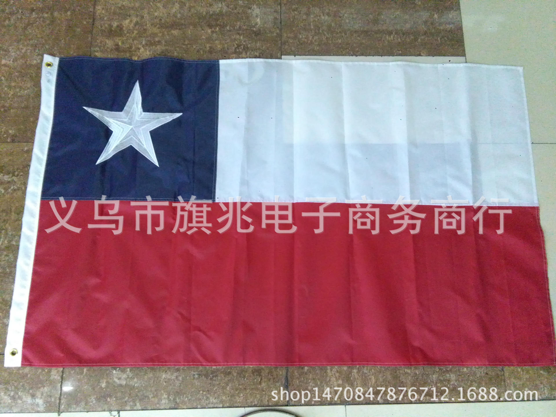 各国刺绣国旗 绣花旗 美国 智利 蓝条美国等都可以订做产品图