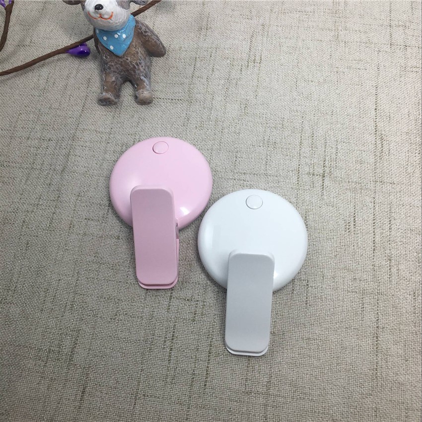 Mobile phone fill light, beauty selfie, round live streaming clip, mini charging model, popular live streaming light MiniQ Specification drawing
