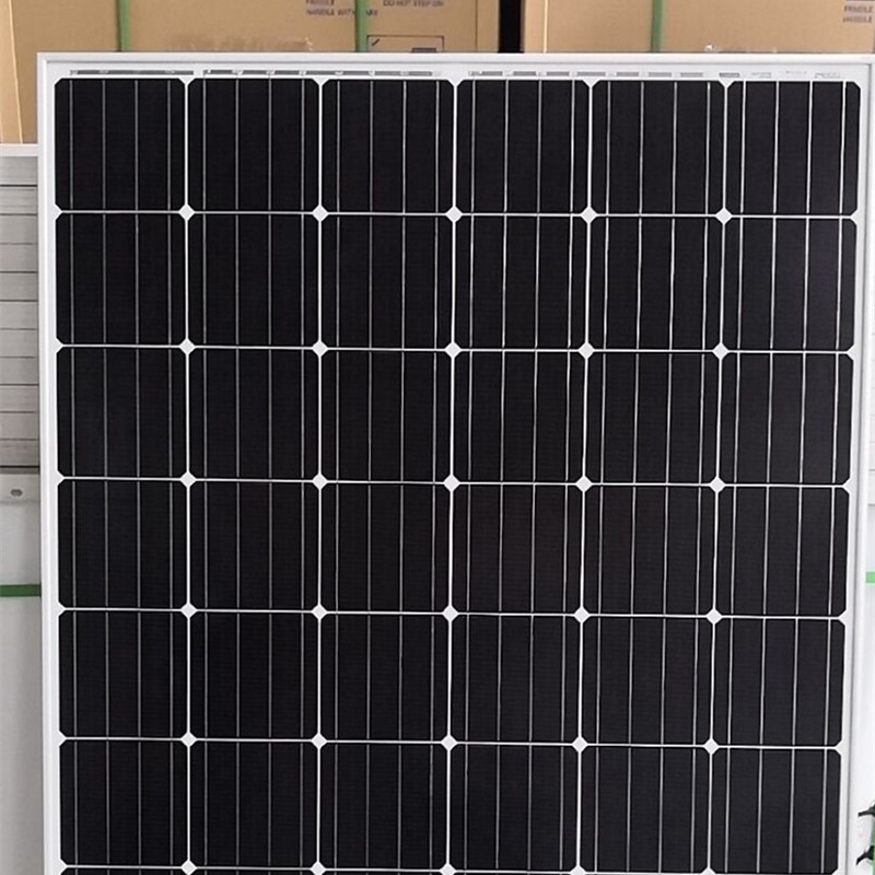 单晶280瓦太阳能光伏板发电板电池板组件图