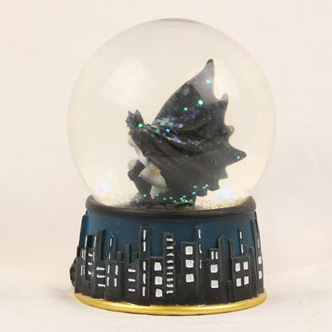 Christmas tree crystal ball Bat LED light ornaments Snowflake Snow rotary music box manufacturer 302