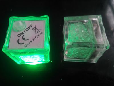 LED button light-up ice cube Specification image